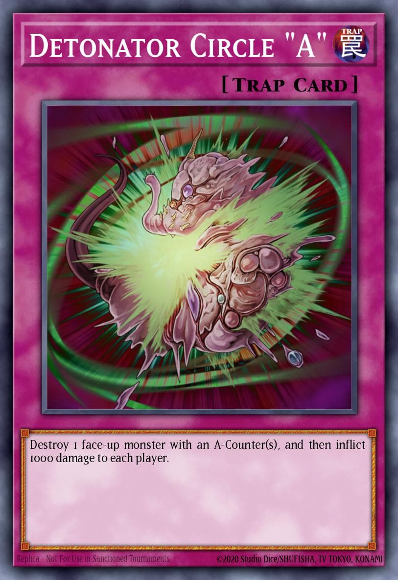 Detonator Circle "A" 2007 Yu-Gi-Oh! Japanese Gladiator's Assault