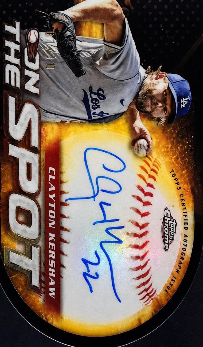 Clayton Kershaw 2024 topps Topps Chrome