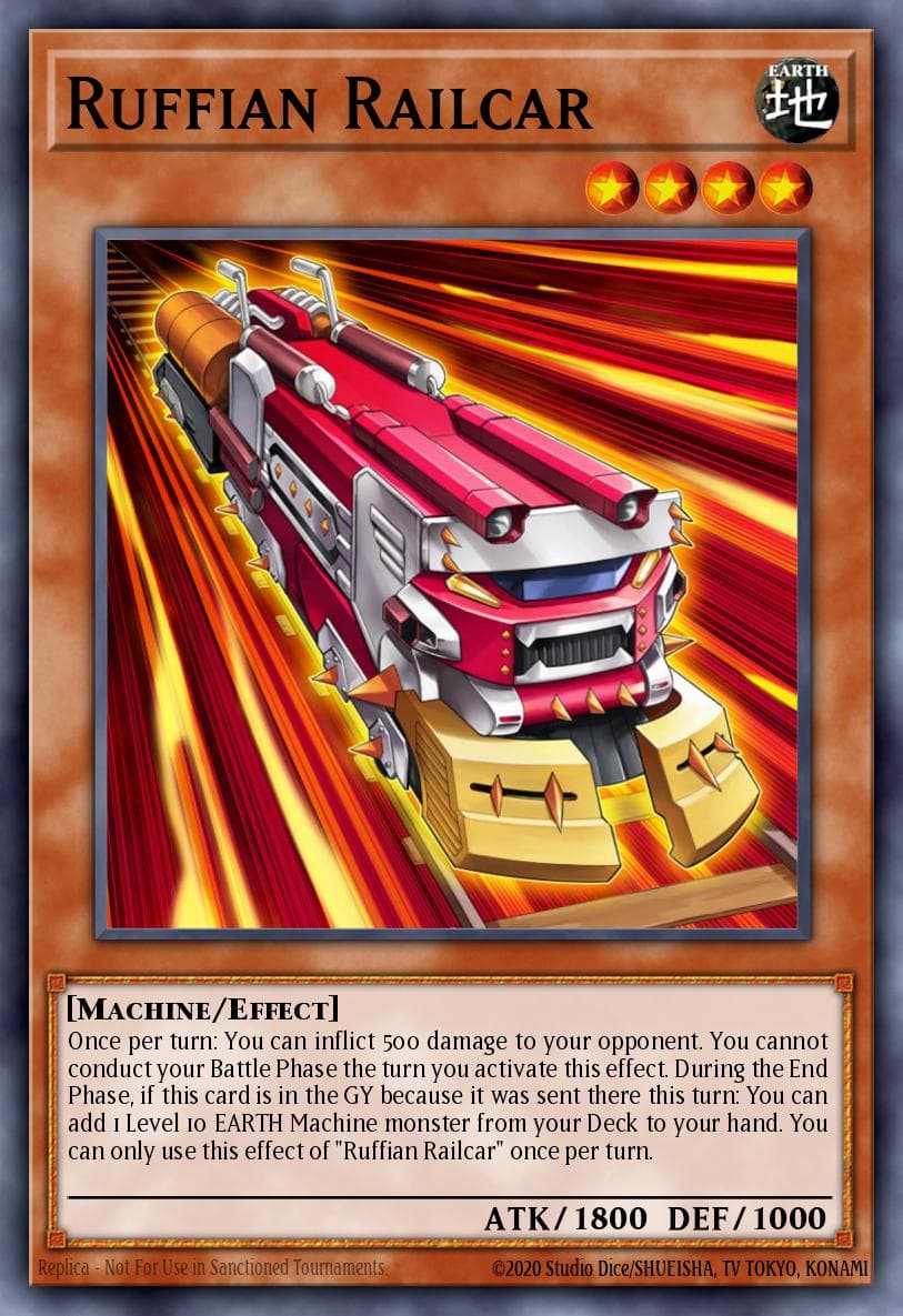 Ruffian Railcar 2014 Yu-Gi-Oh! The New Challengers