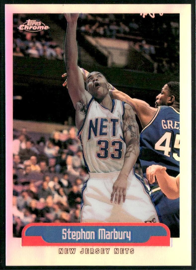 Stephon Marbury 1999 topps Topps Chrome