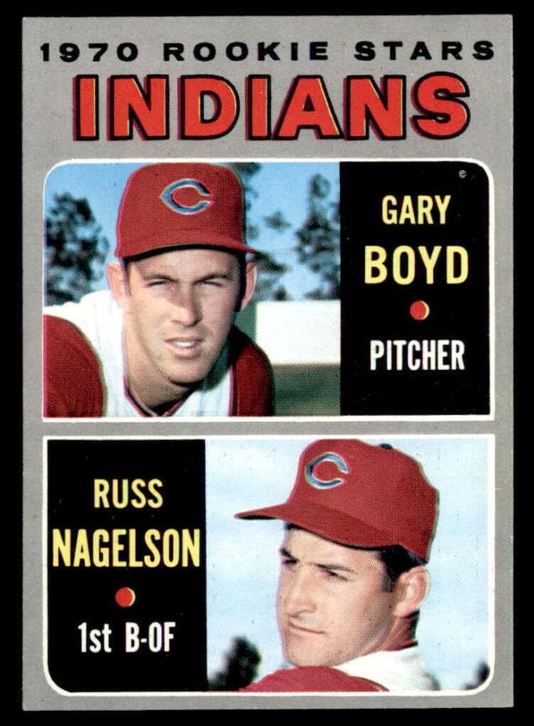 Indians 1970 Rookie Stars (Gary Boyd / Russ Nagelson) #7
