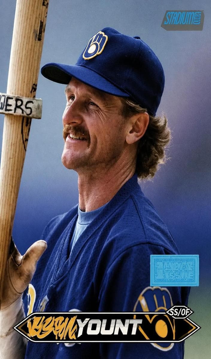 Robin Yount 2024 topps Stadium Club