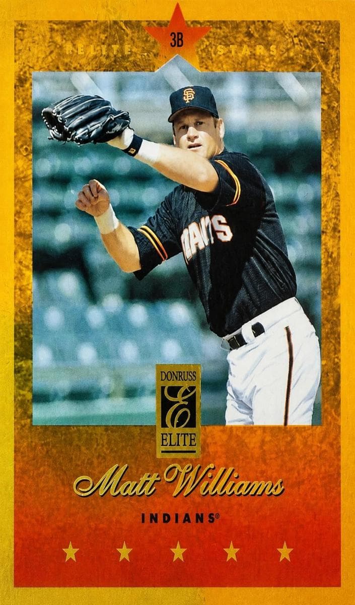 Matt Williams 1997 panini Donruss Elite