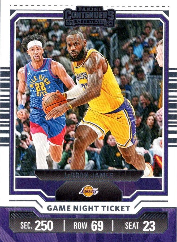 LeBron James 2023 panini Panini Contenders