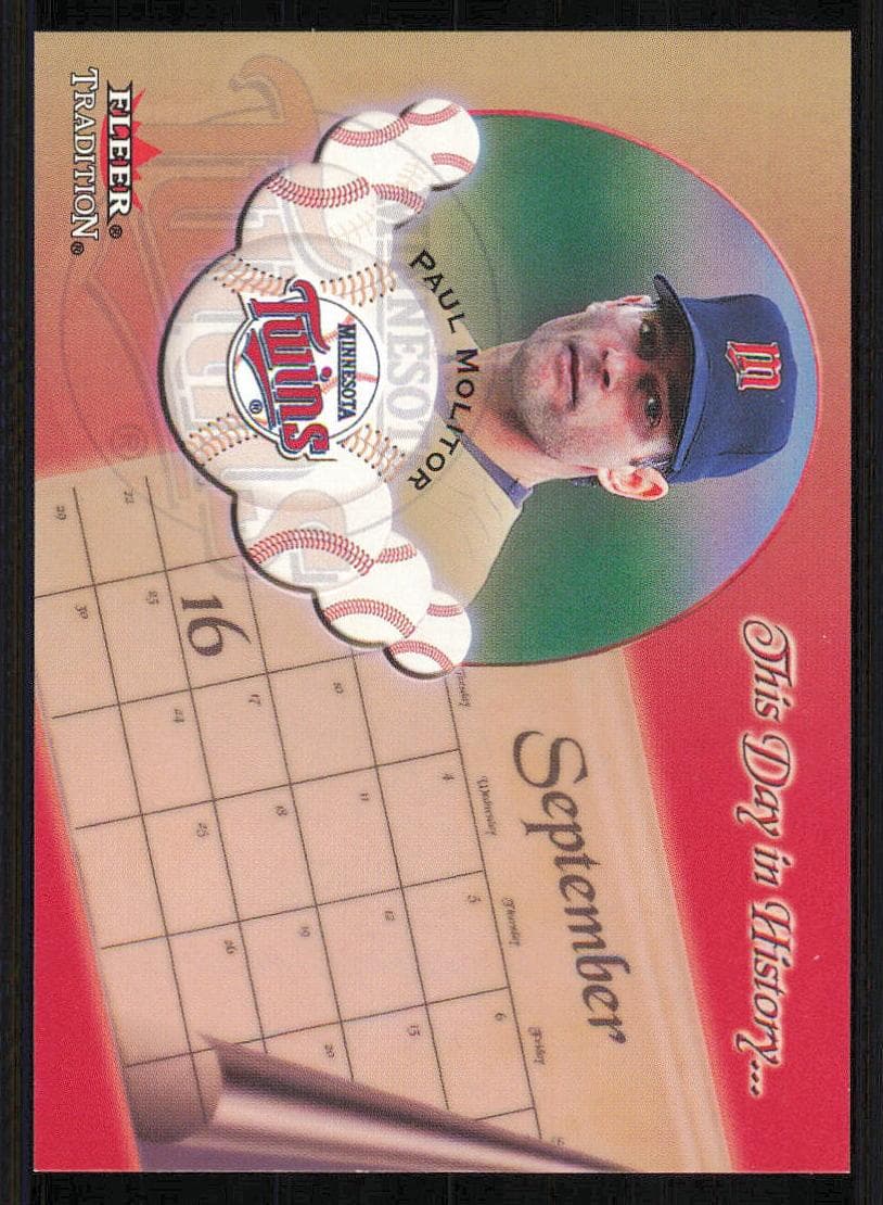 Paul Molitor 2002 fleer
