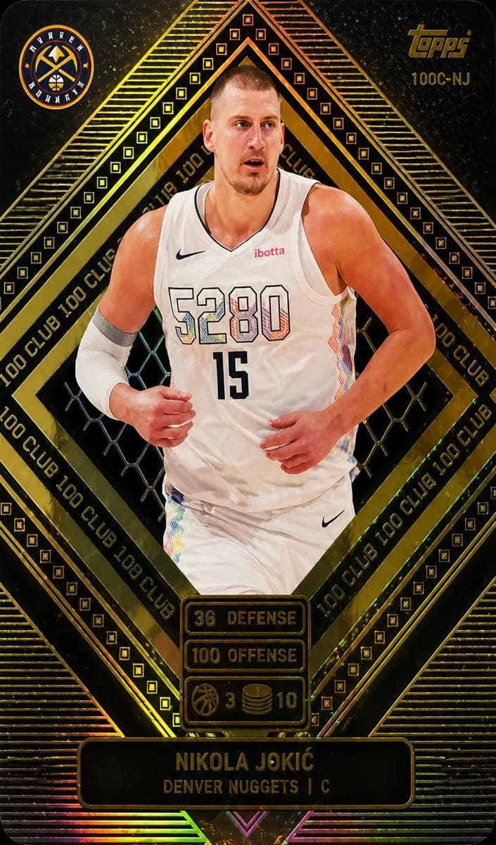 Nikola Jokic 2025 topps