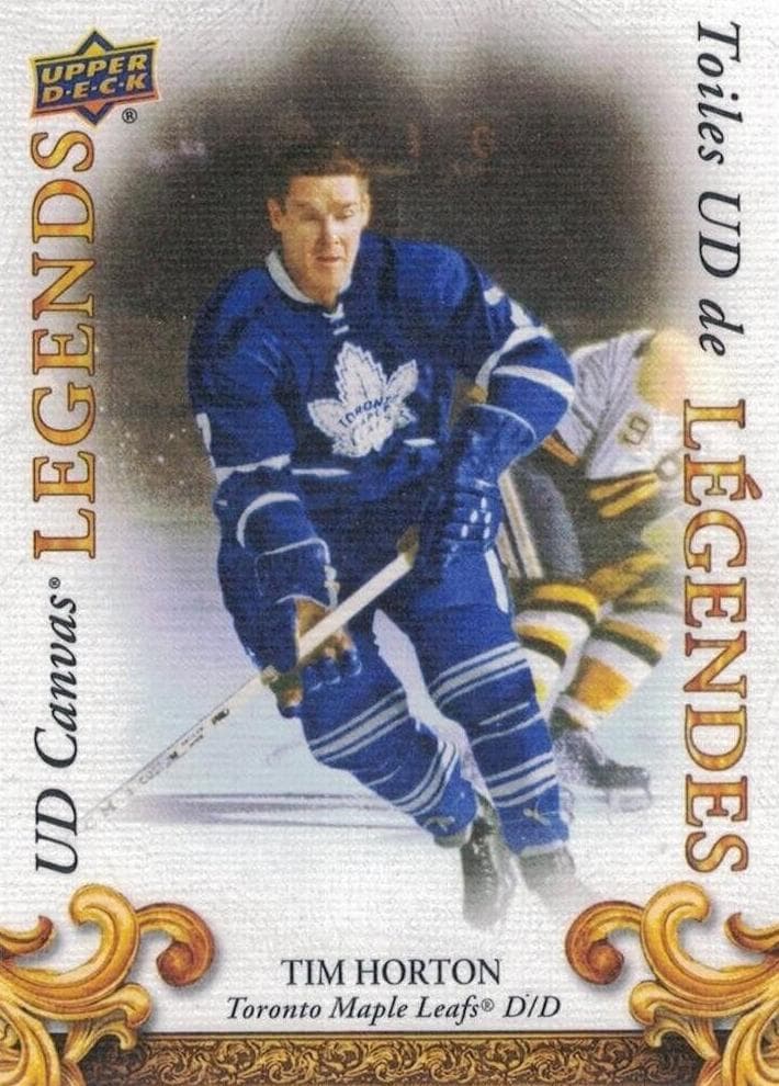 Tim Horton 2023 upper-deck Tim Hortons Legends