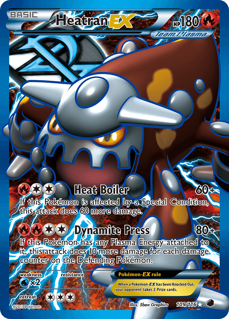 Heatran EX #109