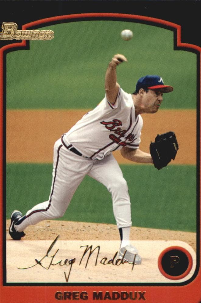 Greg Maddux 2003 bowman Bowman