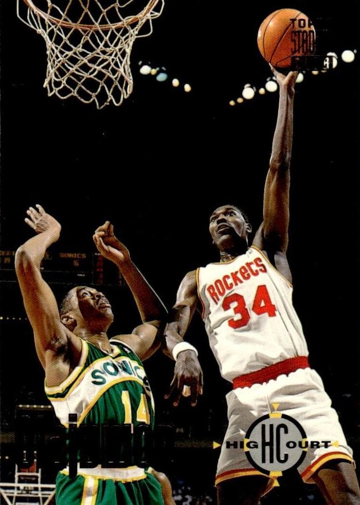Hakeem Olajuwon 1993 unknown Stadium Club