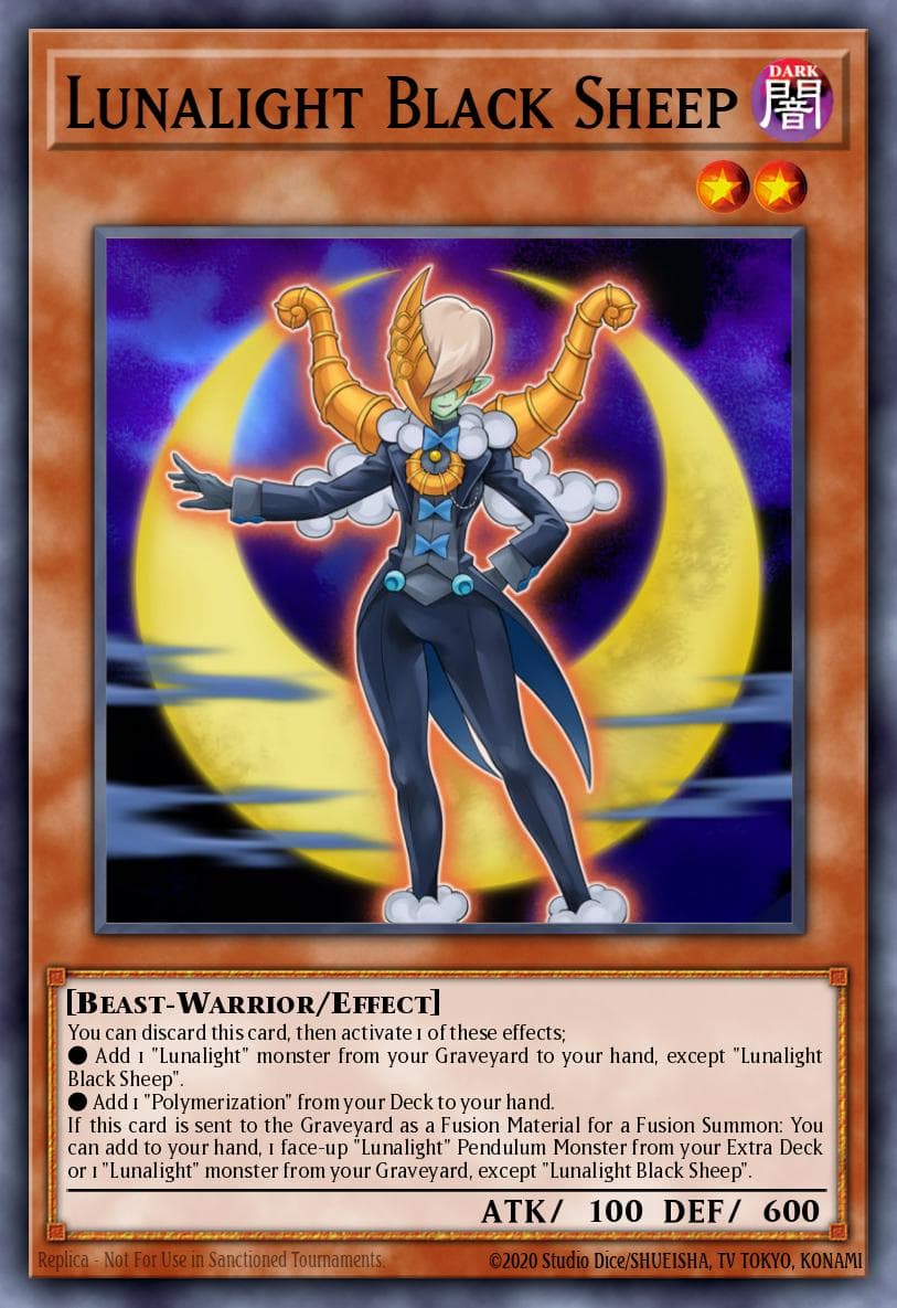 Lunalight Black Sheep 2016 Yu-Gi-Oh! Shining Victories