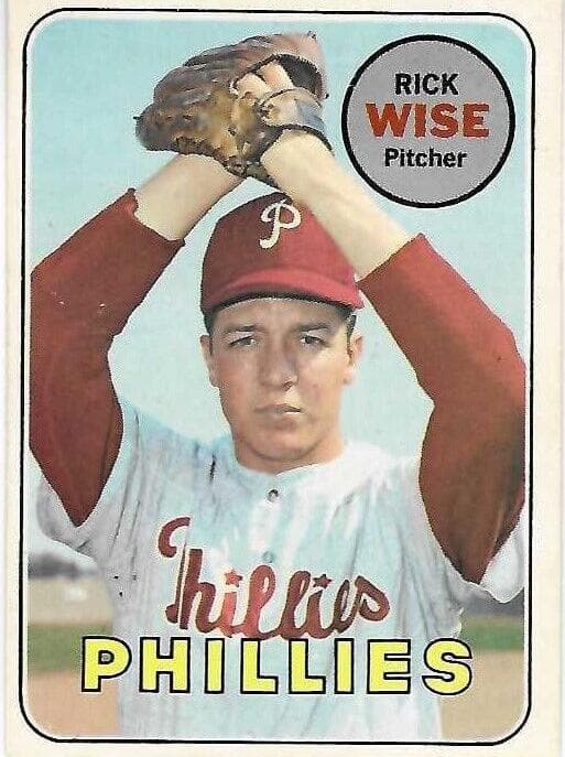 Rick Wise 1969 topps O-Pee-Chee