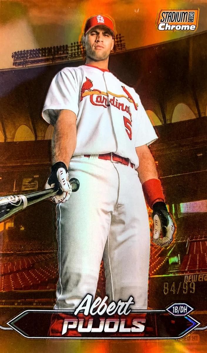 Albert Pujols 2024 topps Stadium Club