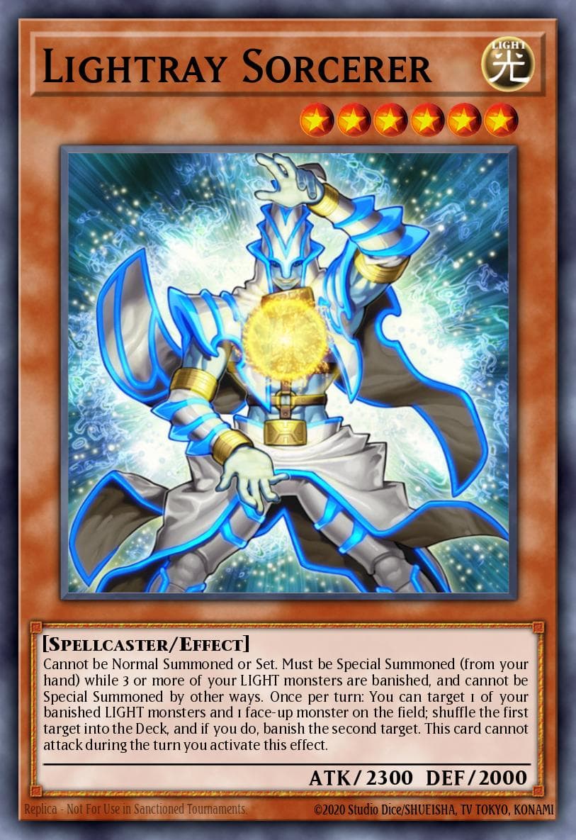 Lightray Sorcerer 2012 Yu-Gi-Oh! Galactic Overlord