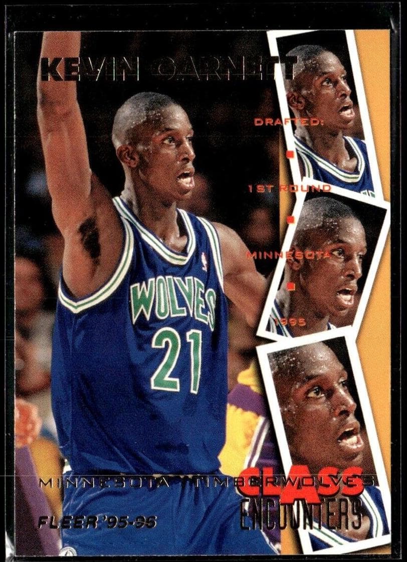 Kevin Garnett 1995 fleer Fleer