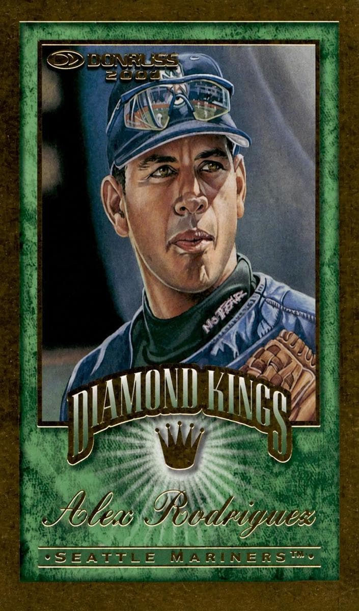 Alex Rodriguez 2001 panini Donruss