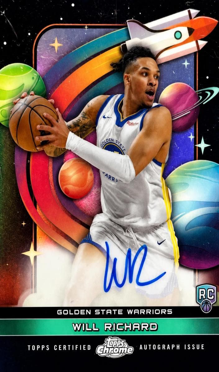 Will Richard 2025 topps Topps Cosmic Chrome