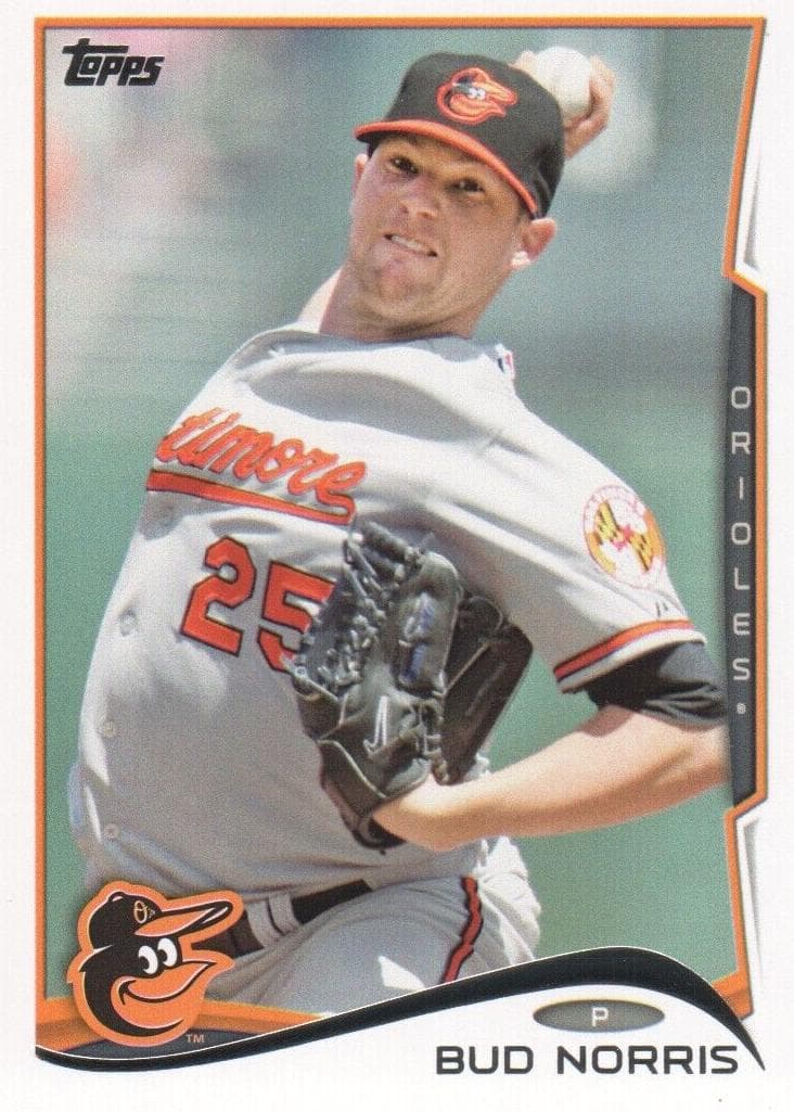 Bud Norris 2014 topps