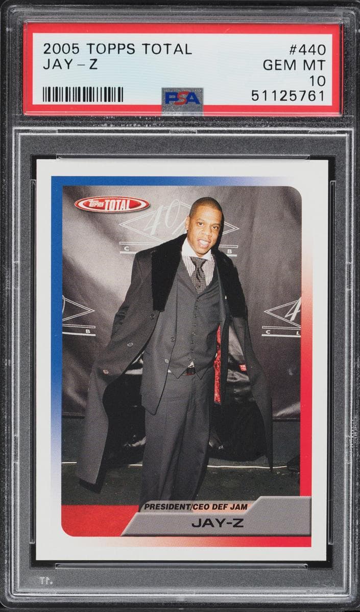 Jay-Z 2005 topps