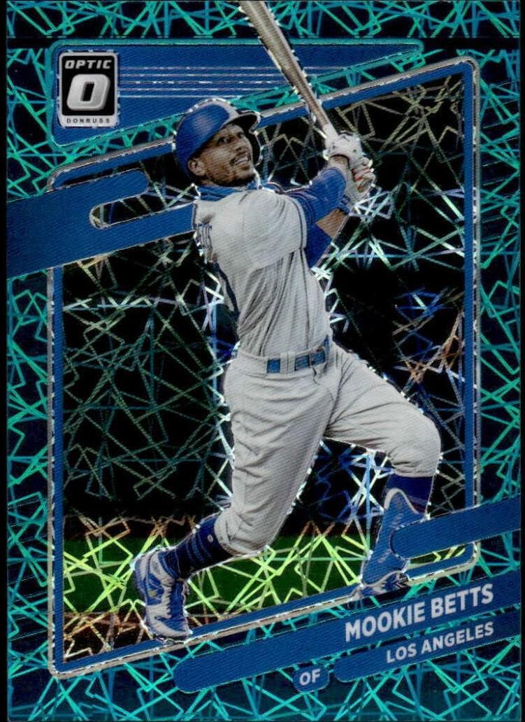 Mookie Betts 2021 panini Donruss Optic