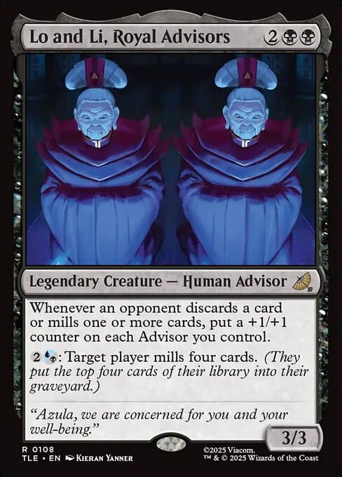 Lo and Li, Royal Advisors 2025 Magic: The Gathering