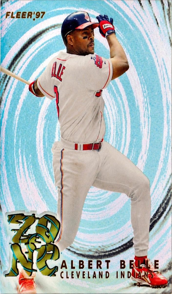 Albert Belle 1997 fleer Fleer