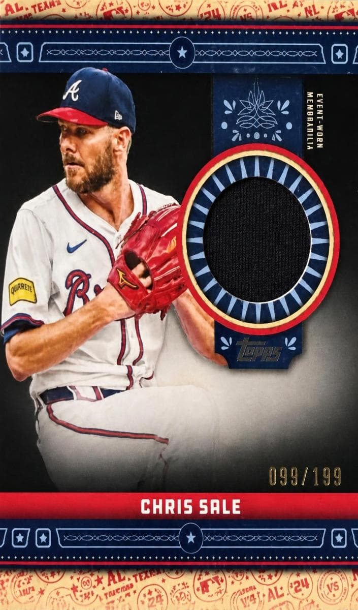 Chris Sale 2024 topps Topps Update