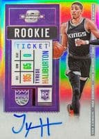 Tyrese Haliburton 2020 panini Panini Contenders Optic