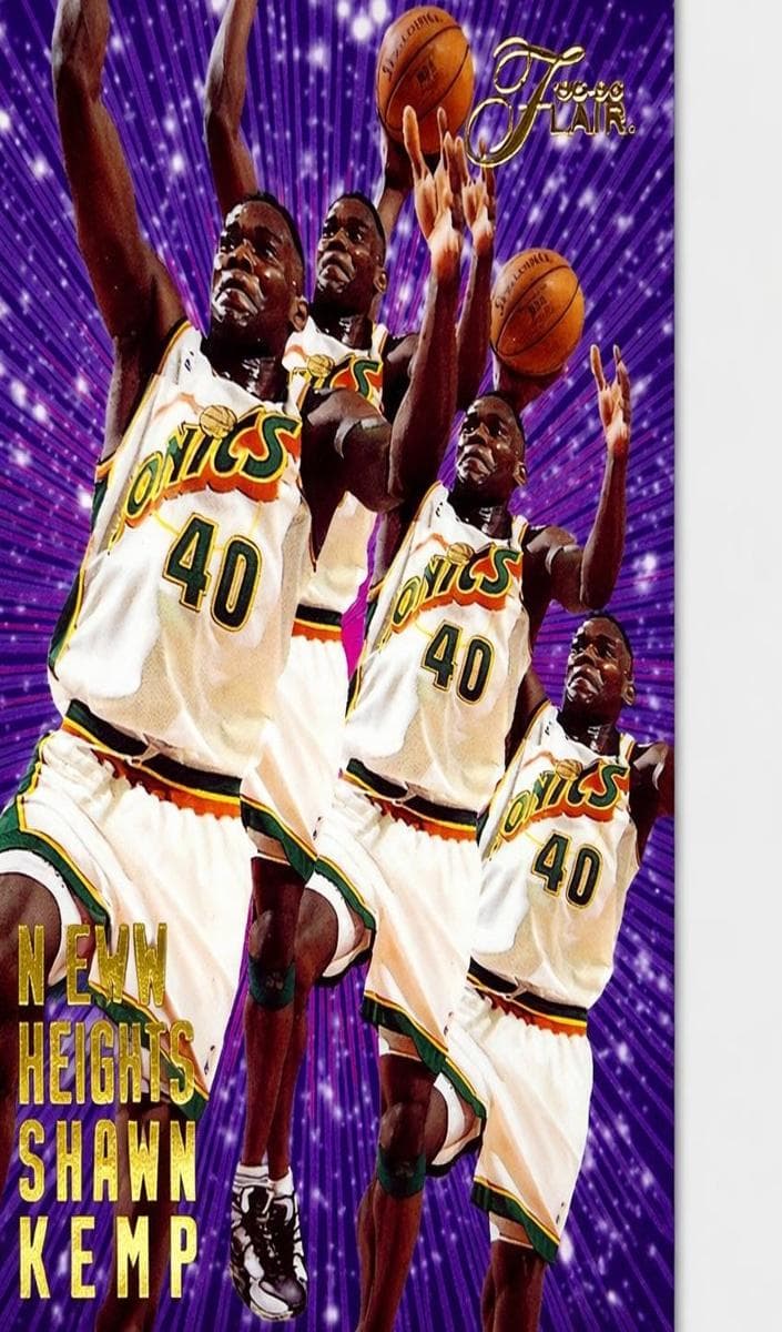 Shawn Kemp 1995 unknown Flair