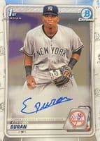 Everson Pereira 2020 bowman Bowman Chrome Prospect Auto (1st)
