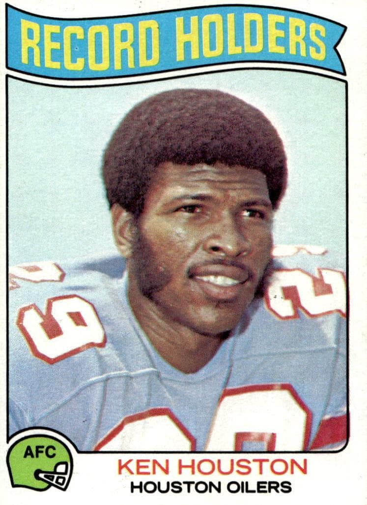 Ken Houston 1975 topps Topps
