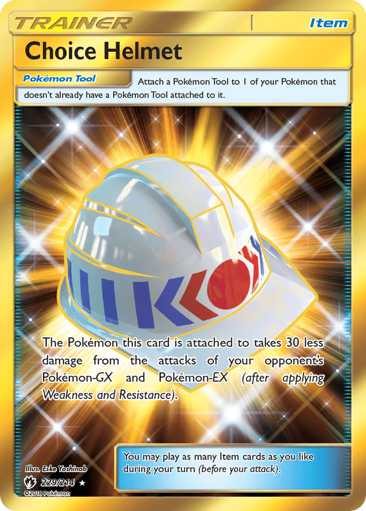 Choice Helmet 2018 Pokemon