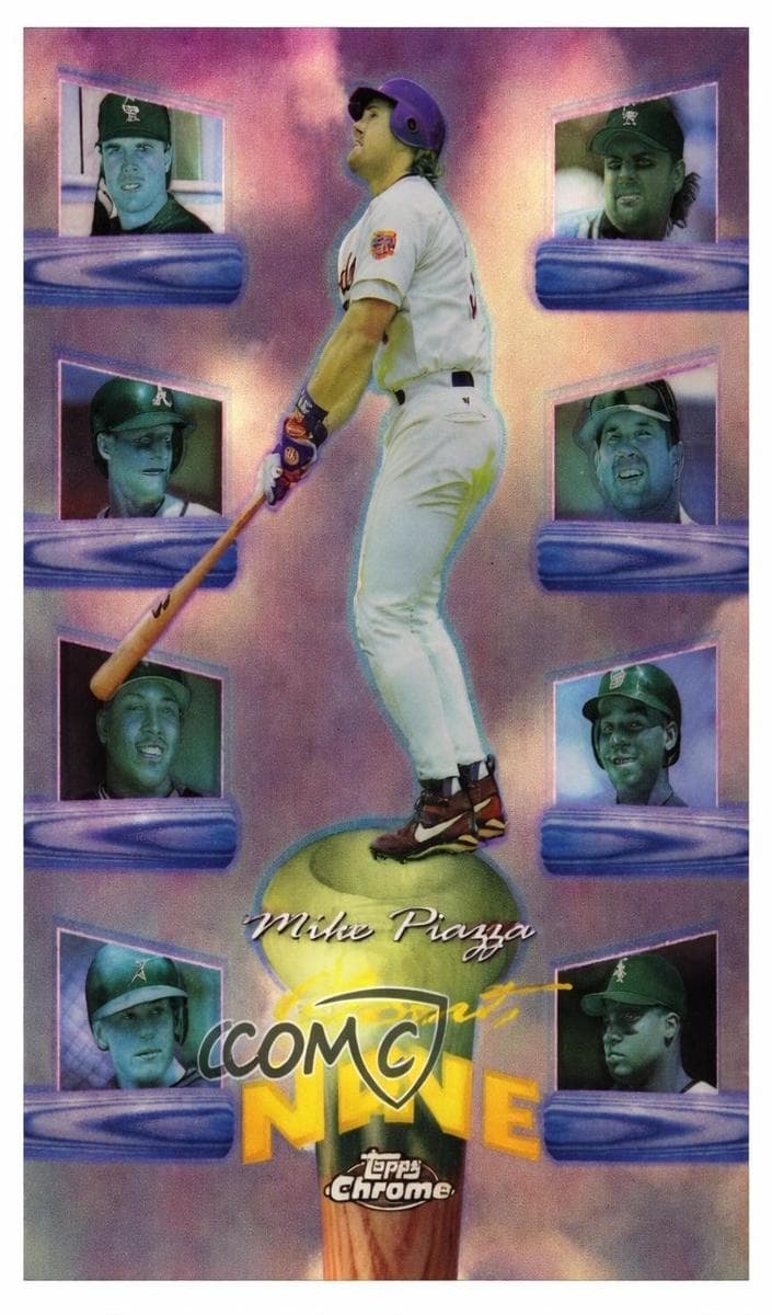 Mike Piazza 1998 topps Topps Chrome