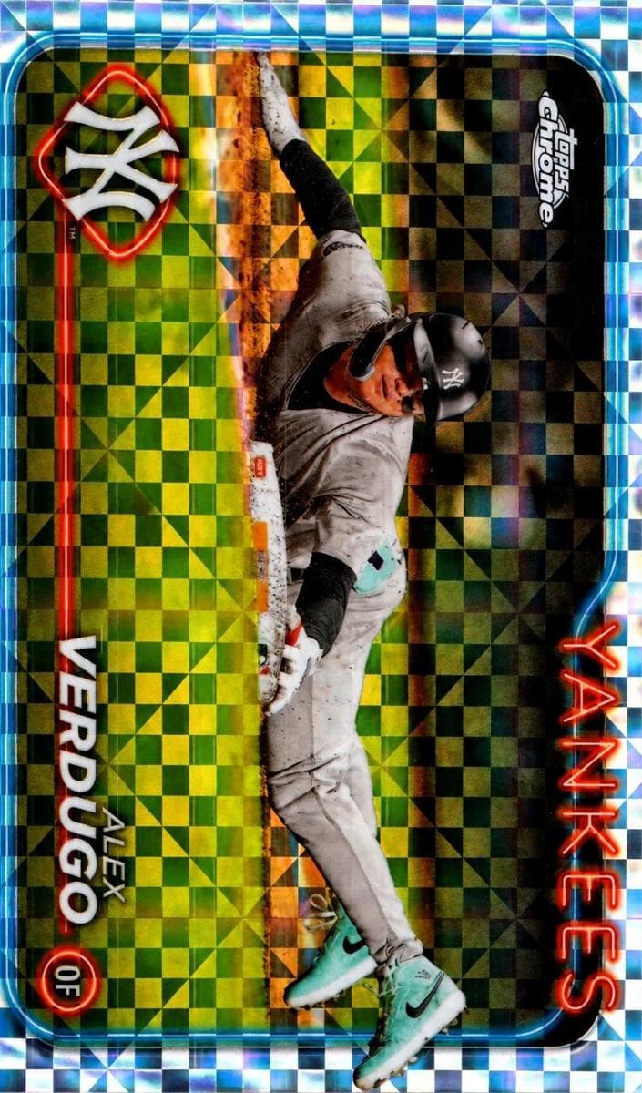 Alex Verdugo 2024 topps Topps Chrome Update