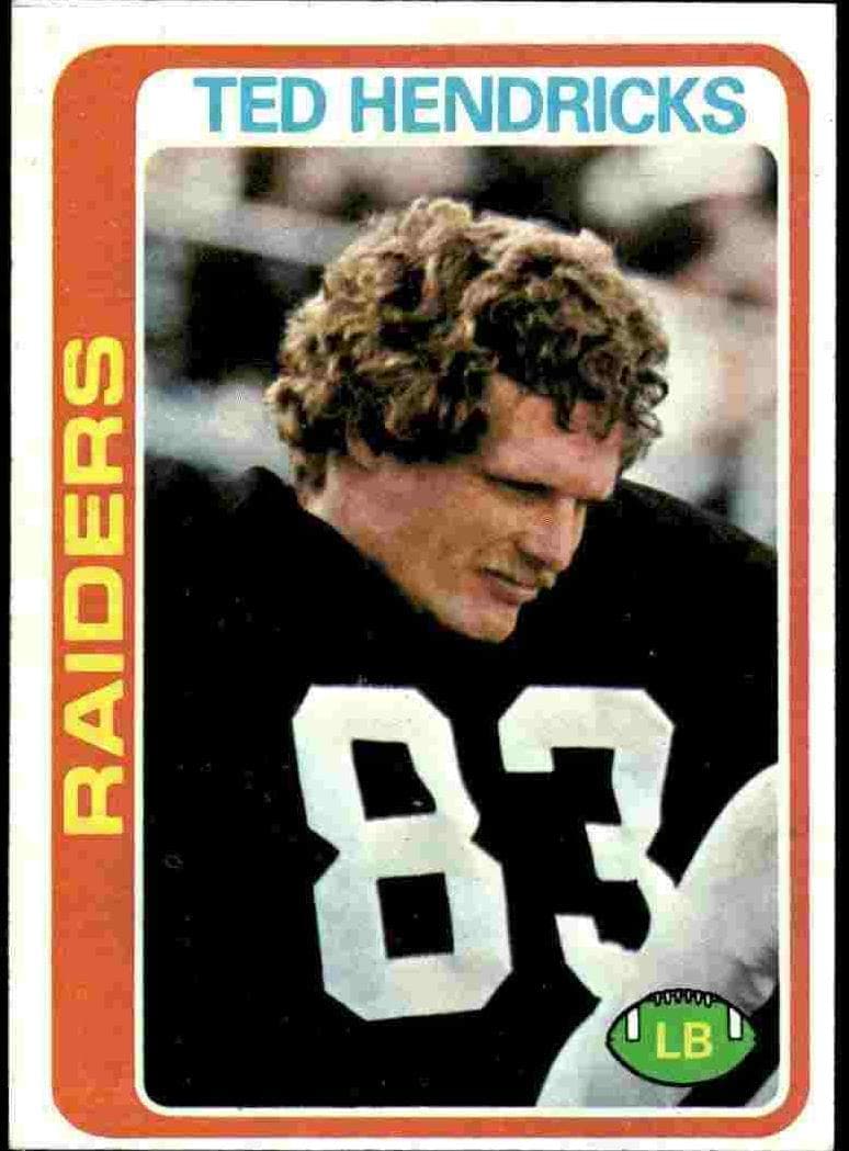 Ted Hendricks 1978 topps Topps