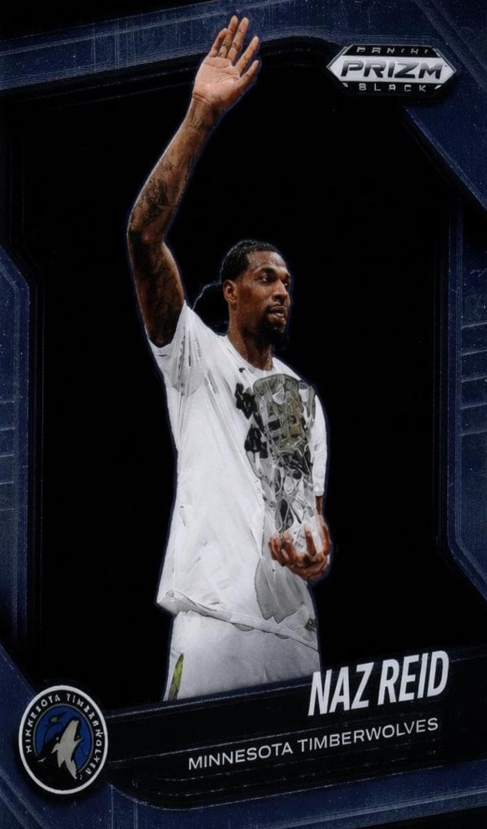 Naz Reid 2024 panini Panini Prizm Black