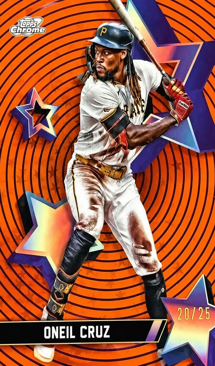 Oneil Cruz 2025 topps Topps Cosmic Chrome