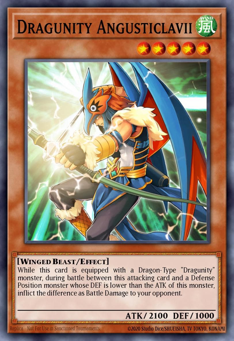 Dragunity Angusticlavii 2011 Yu-Gi-Oh!