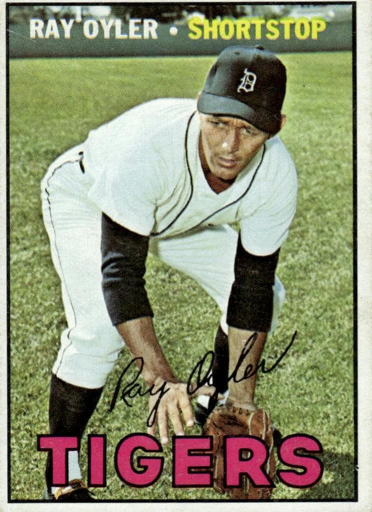 Ray Oyler 1967 topps Topps