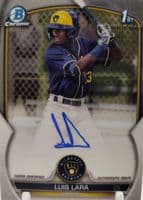 Luis Lara trading card