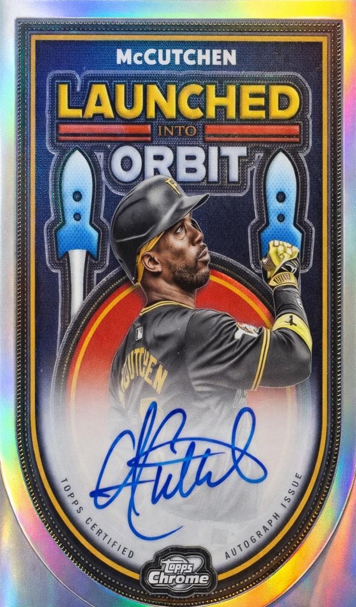 Andrew McCutchen 2025 topps Topps Cosmic Chrome