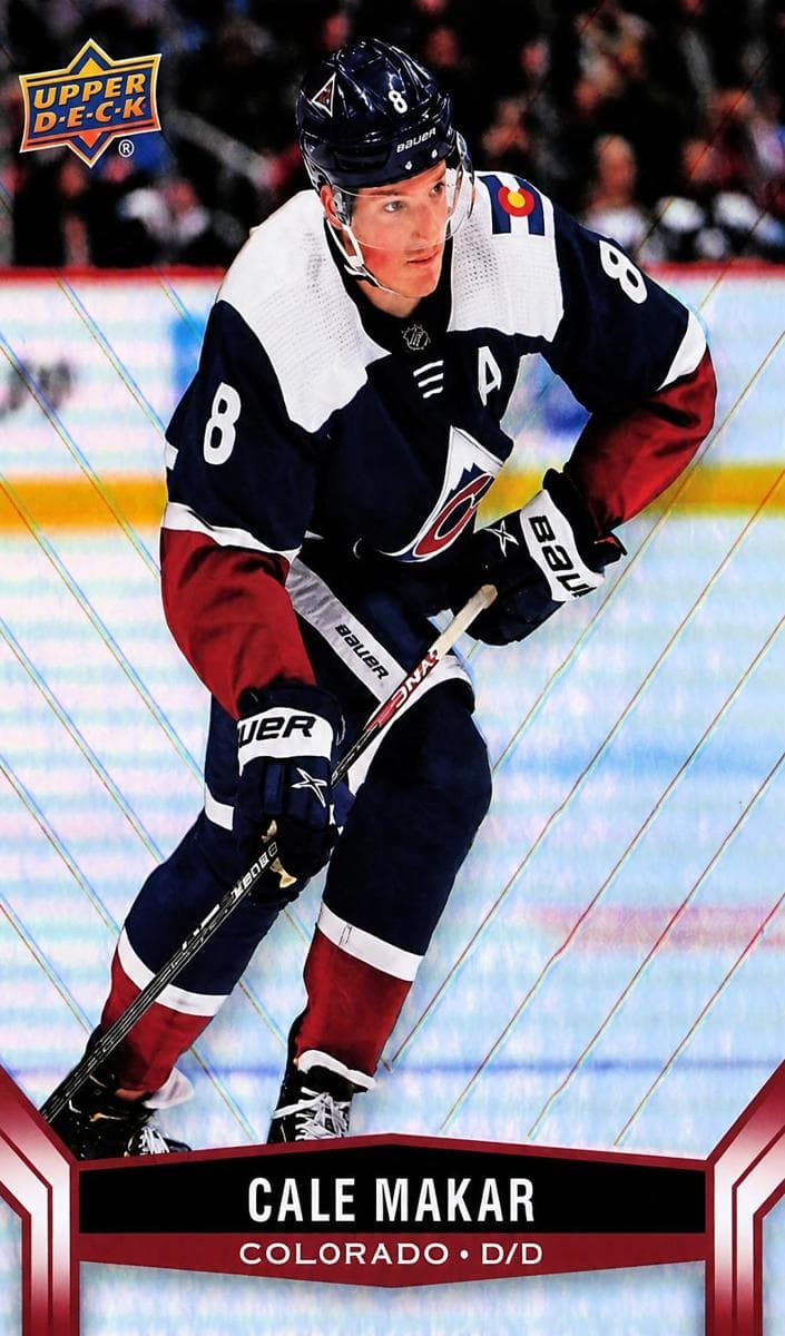 Cale Makar 2023 upper-deck Upper Deck Tim Hortons Collector's Series