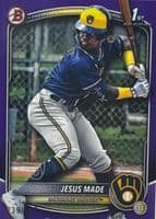 Jesus Made 2025 bowman Bowman Prospects (1st)
