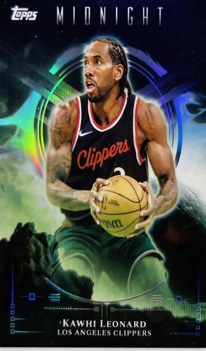 Kawhi Leonard 2025 topps Topps Midnight