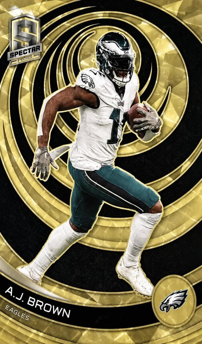 A.J. Brown 2023 panini Panini Donruss