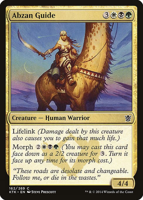 Abzan Guide 2014 Magic: The Gathering Khans of Tarkir