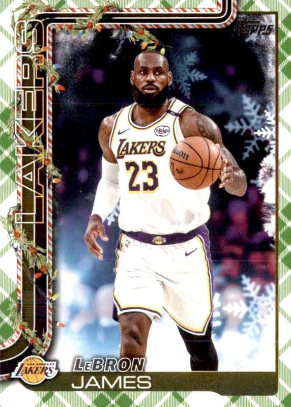 LeBron James 2025 topps