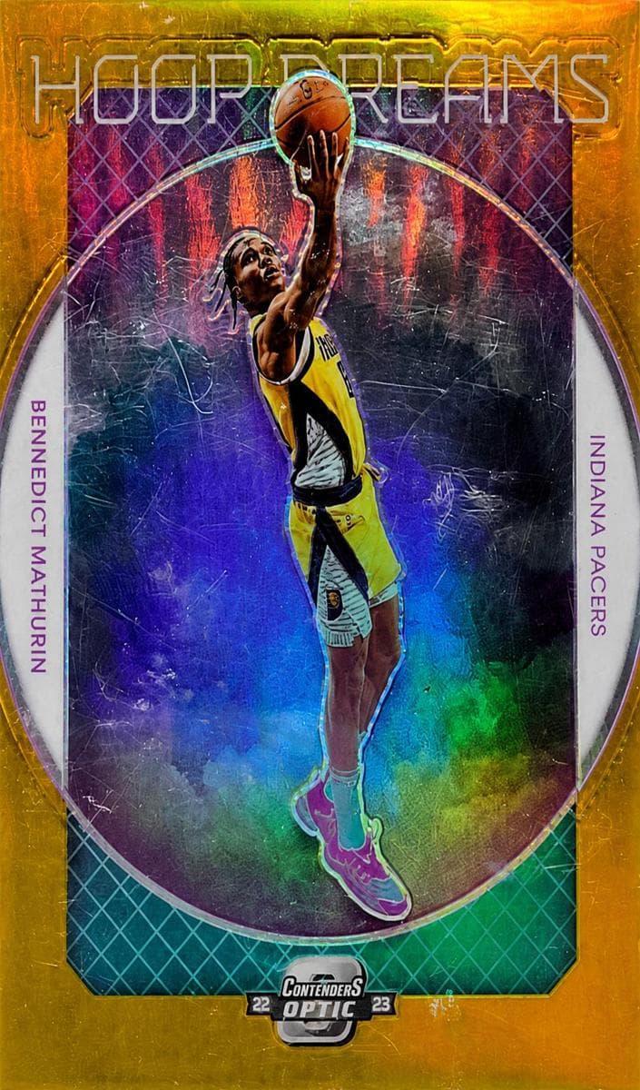 Bennedict Mathurin 2022 panini Panini Contenders Optic