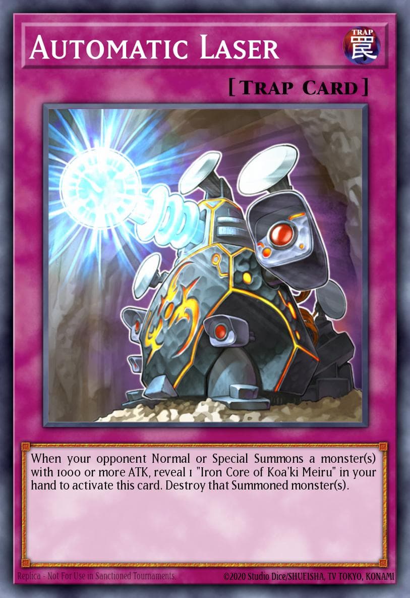 Automatic Laser 2009 Yu-Gi-Oh!