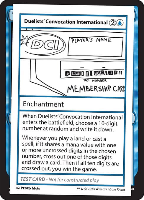 Duelists' Convocation International 2024 Magic: The Gathering Mystery Booster 2